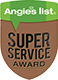 Angie's List Super Service Award badge