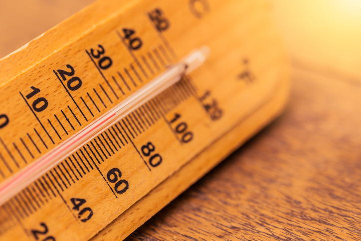 image of a thermometer